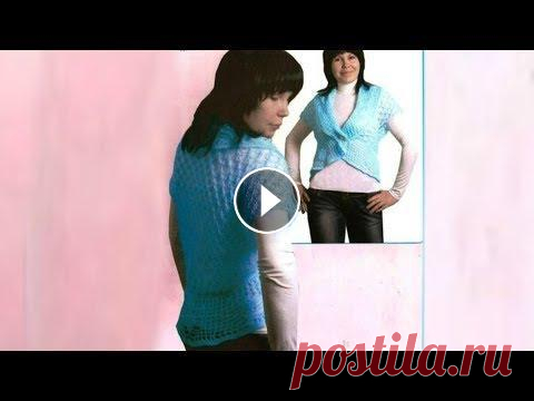 Ажурное болеро крючком Ажурное болеро крючком...