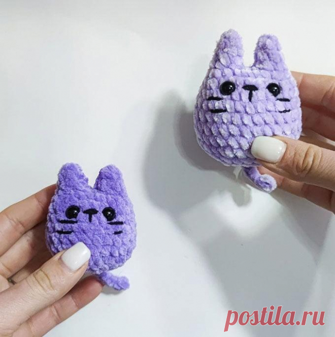 Котики крючком. Амигуруми схемы и описания. Автор: Всё вязаное | IRINELY.ART