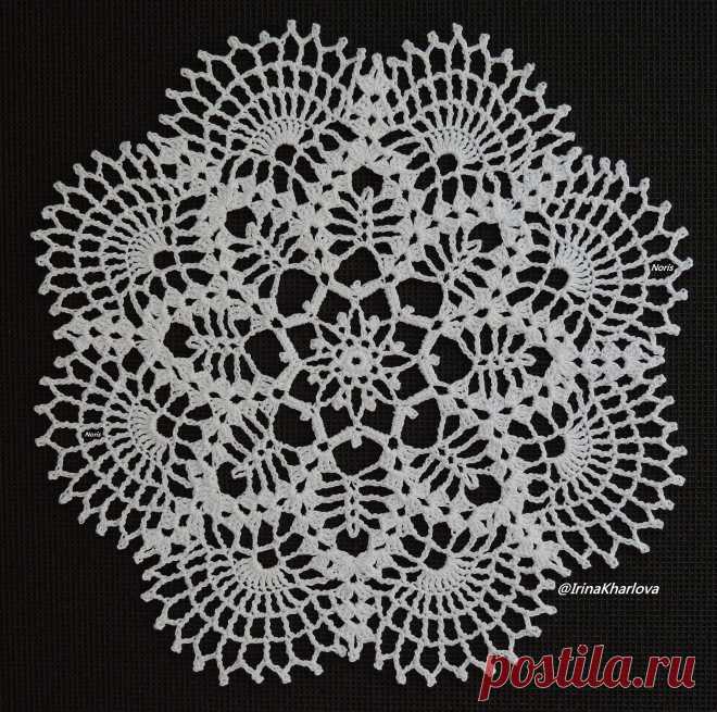 Интерьерная салфетка
  #салфетка #вязаниеназаказ #crochet #салфеткакрючком #интерьер #ресторан #кухня