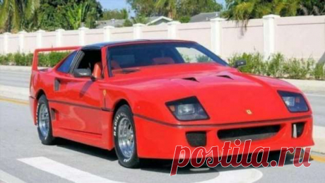 В США за 21 000 долларов продается фальшивый Ferrari F40 (10 фото) . Тут забавно !!!