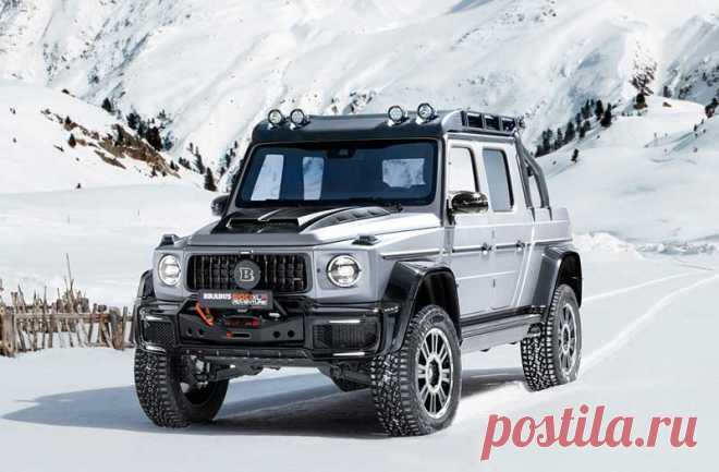 Обзор Brabus 800 Adventure XLP, фото, цена, характеристики