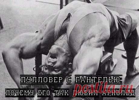 Пулловер с гантелью: почему его так любил Арнольд?  / Спорт Сильных!