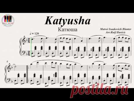 Katyusha (Катюша), Piano