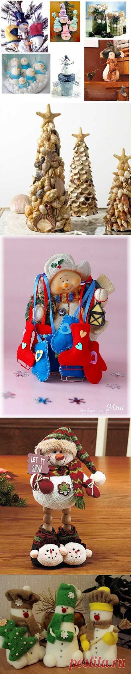 Новогодние игрушки своими руками.