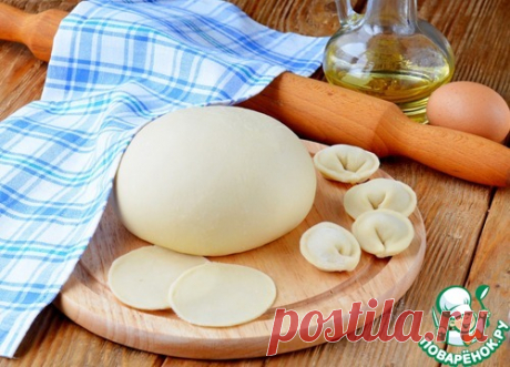 Тесто для пельменей с уксусом - кулинарный рецепт
