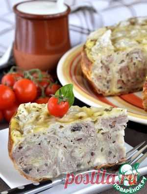 Быстрый мясной пирог в мультиварке