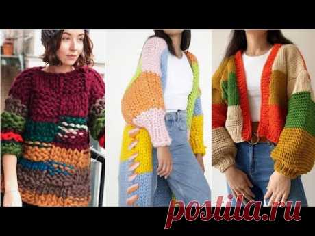 Fabulous & Unique crochet long cluster dress designs for girls & women 2023❤️