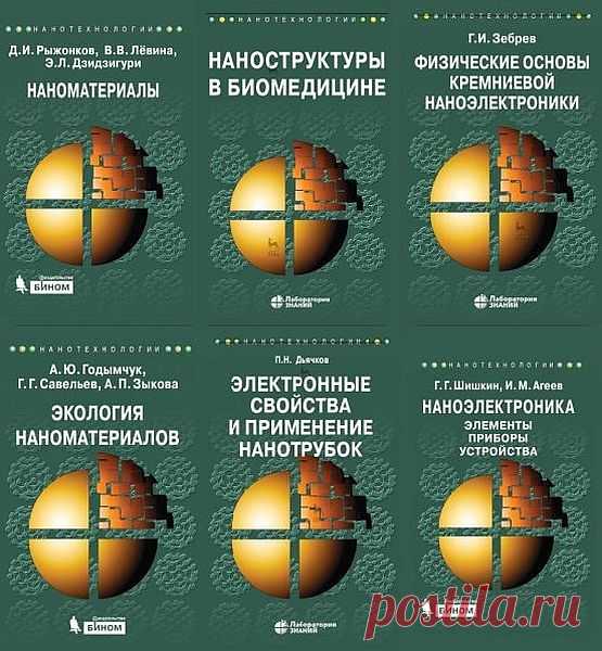 Нанотехнологии в 40 книгах (PDF) Серия «Нанотехнологии», одна из самых популярных серий издательства, была основана в 2008 году. Она обобщает научный и практический опыт, накопленный в области естествознания и техники, связанной с изучением и использованием объектов величиной от 0,1 до сотен нанометров.Для студентов и аспирантов