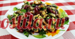 Салатик с грибами и фасолью - ароматный и вкусный