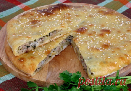Сытный пирог с мясом и капустой - быстро, просто и вкусно | Вкусные рецепты | Яндекс Дзен