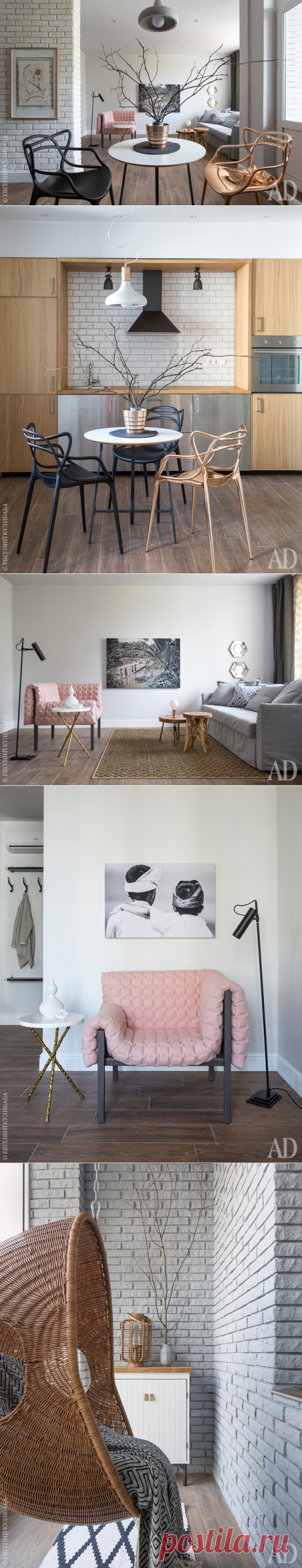 Квартира в Новой Москве, 37 м² | Интерьеры в журнале AD | AD Magazine