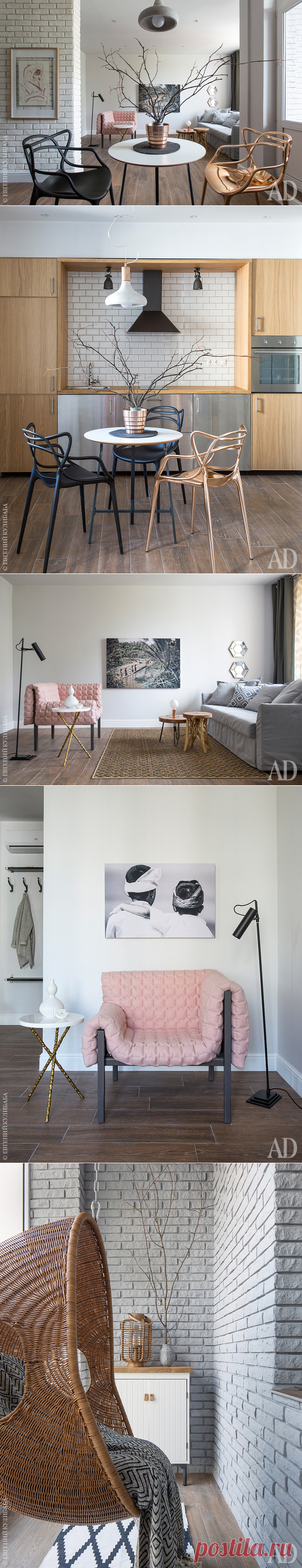 Квартира в Новой Москве, 37 м² | Интерьеры в журнале AD | AD Magazine