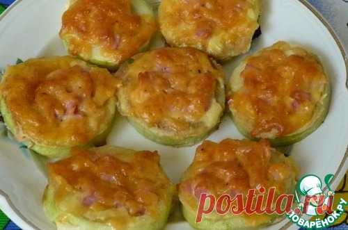 Мини-пицца из кабачков