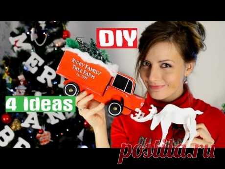 DIY НОВОГОДНИЙ ДЕКОР КОМНАТЫ Своими Руками
