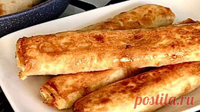 Вкусняшка из тонкого лаваша за считанные минуты!