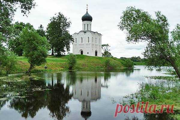 Боголюбово. Церковь Покрова на Нерли.