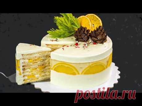 НЕЖНЫЙ🎂 ПЕСОЧНЫЙ ТОРТ к НОВОГОДНЕМУ столу🎄- Я - ТОРТодел!