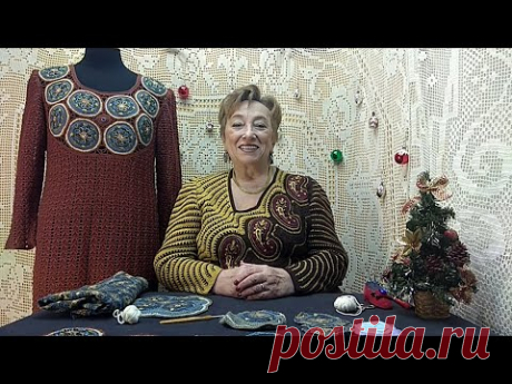 Платье "Юбилейное". Мастер-класс по вязанию крючком от О. С. Литвиной.