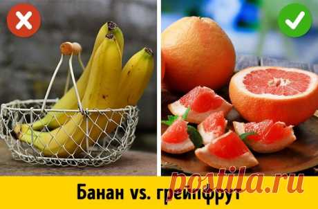 5 самых опасных и самых полезных фруктов для тех, кто работает над фигурой