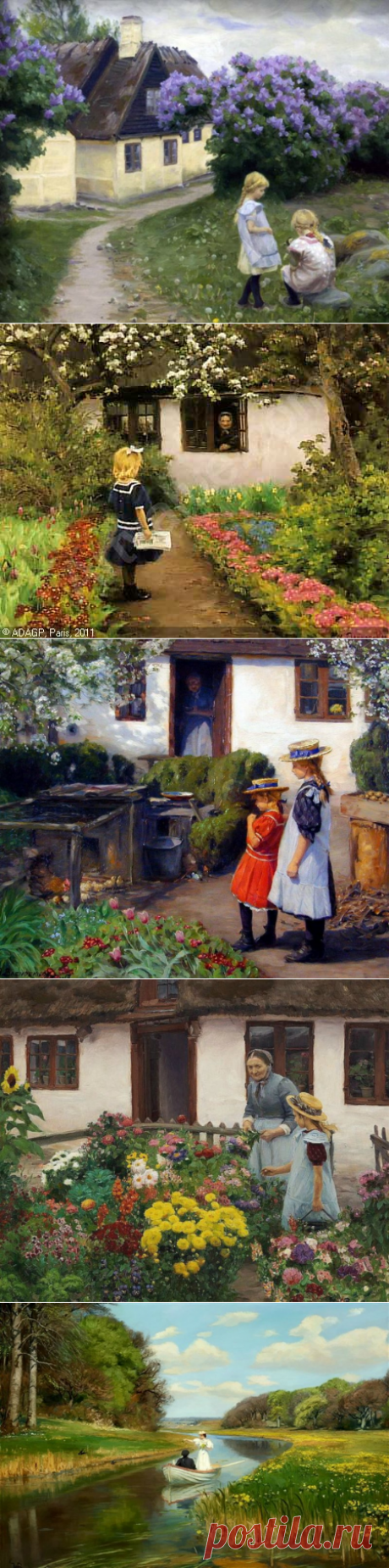 Hans Andersen Brendekilde (1857-1942) К весне..