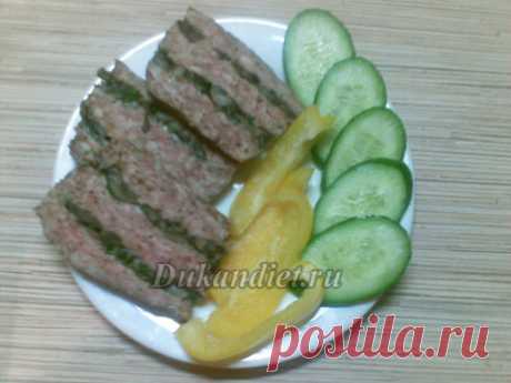 Рулет с овощами | Диета Дюкана
