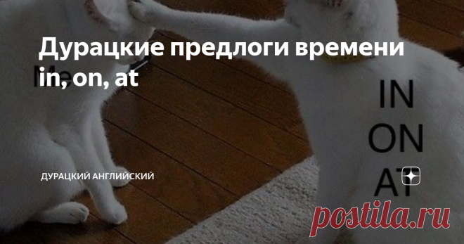 Дурацкий на английском