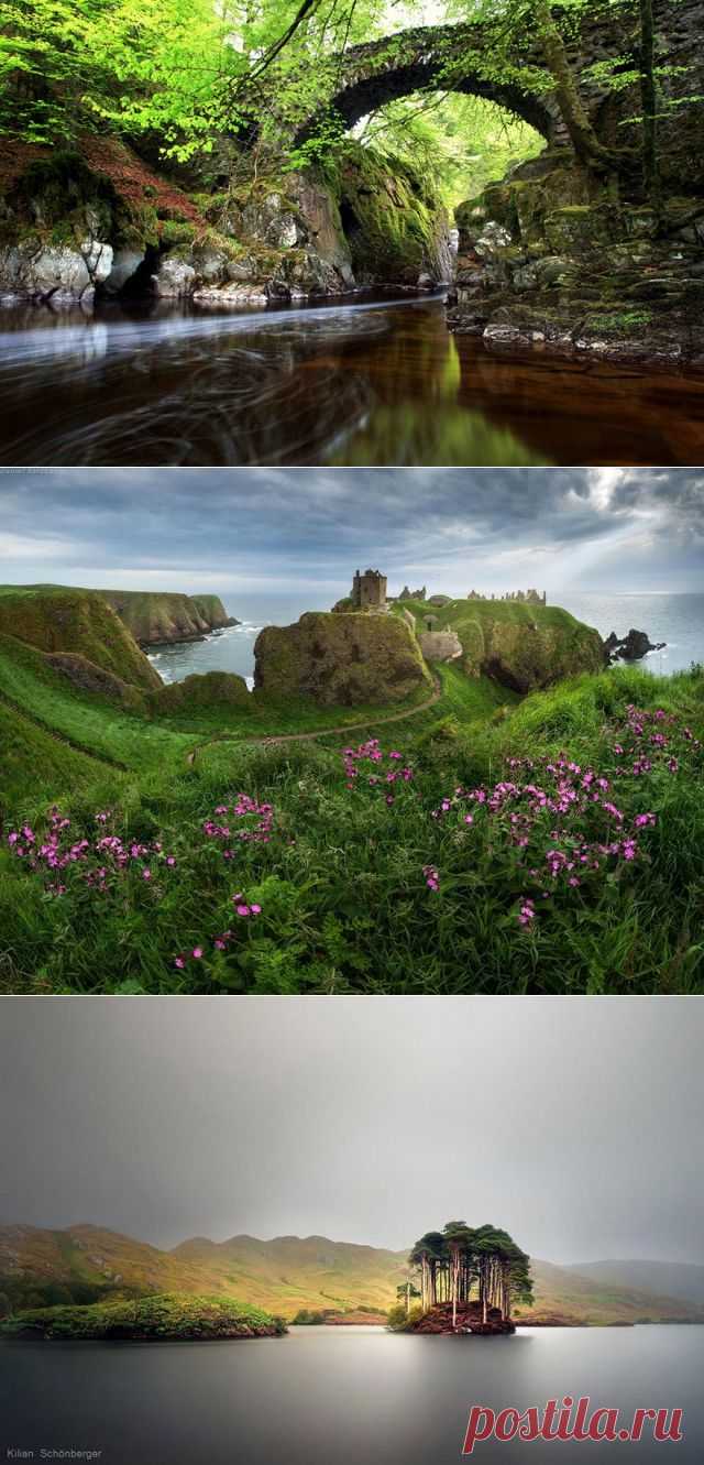 Потрясающе красивые фотографии Шотландии.