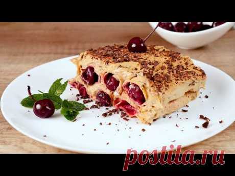 Торт «Монастырская изба» без выпечки - Рецепты от Со Вкусом - YouTube Ингредиенты:

🔸 Сметана - 600 г
🔸 Сгущенное молоко - 370 г
🔸 Лаваш - 300 г
🔸 Вишня - 500 г