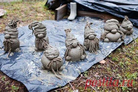 Из того, что под руками - рукоделие, декор, дизайн — ИЗ ГИПСА. ИЗ ЦЕМЕНТНОГО РАСТВОРА | OK.RU