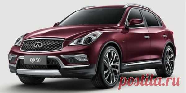Infiniti изменила для Китая дизайн кроссовера QX50 / Только машины