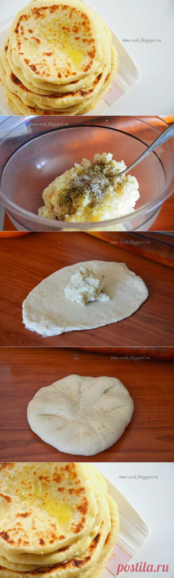 Мастерская на кухне: Лепешки с картофелем и адыгейским сыром