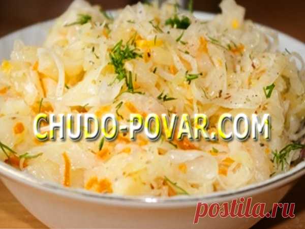 Квашеная капуста быстрого приготовления