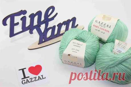 Пряжа Baby Cotton (Беби Коттон) Gazzal