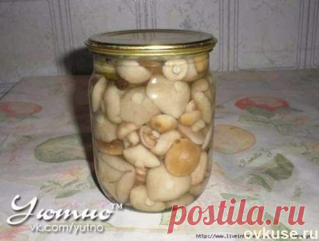 Маринованые грибы