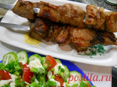 Шашлык в духовке своими руками : Вторые блюда