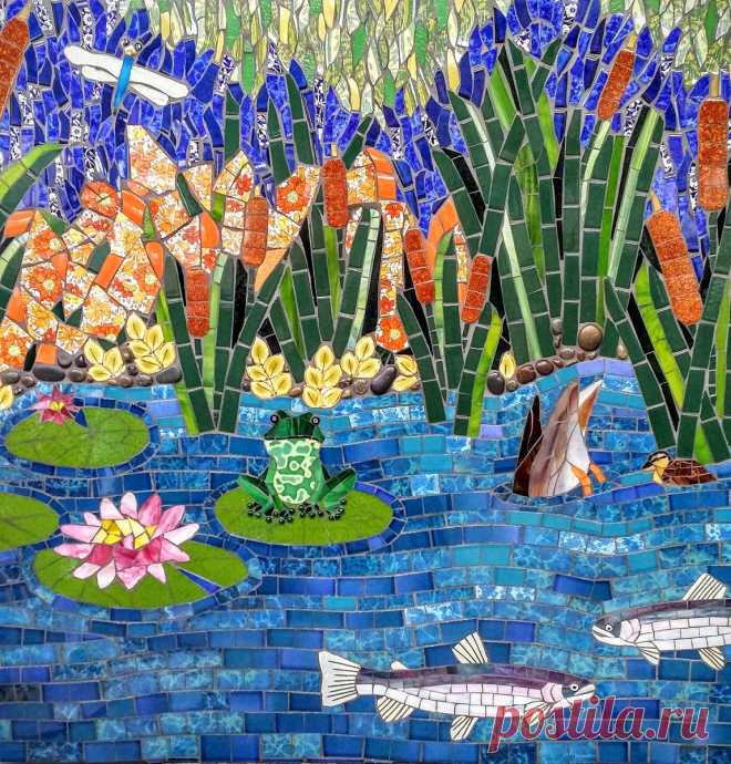 Arte Público - Mosaicos de Passiflora - Fred & Donnell Pasion