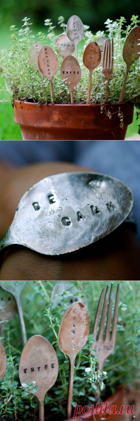 Summer Craft Project: Marcie Cuff’s Upcycled Plant Markers | Martha Stewart