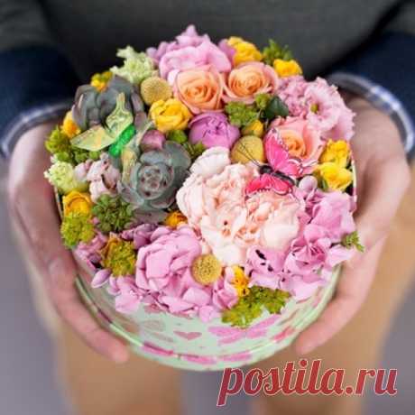 Самые модные букеты цветов 2017-2018 года, фото, модные тенденции во флористике