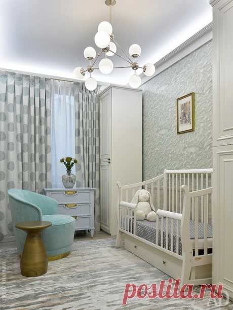 Современная, светлая квартира в Москве, 120 м²