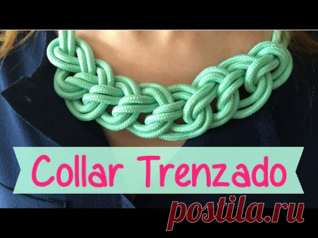 NUEVO COLLAR TRENZADO : FÁCIL!!!