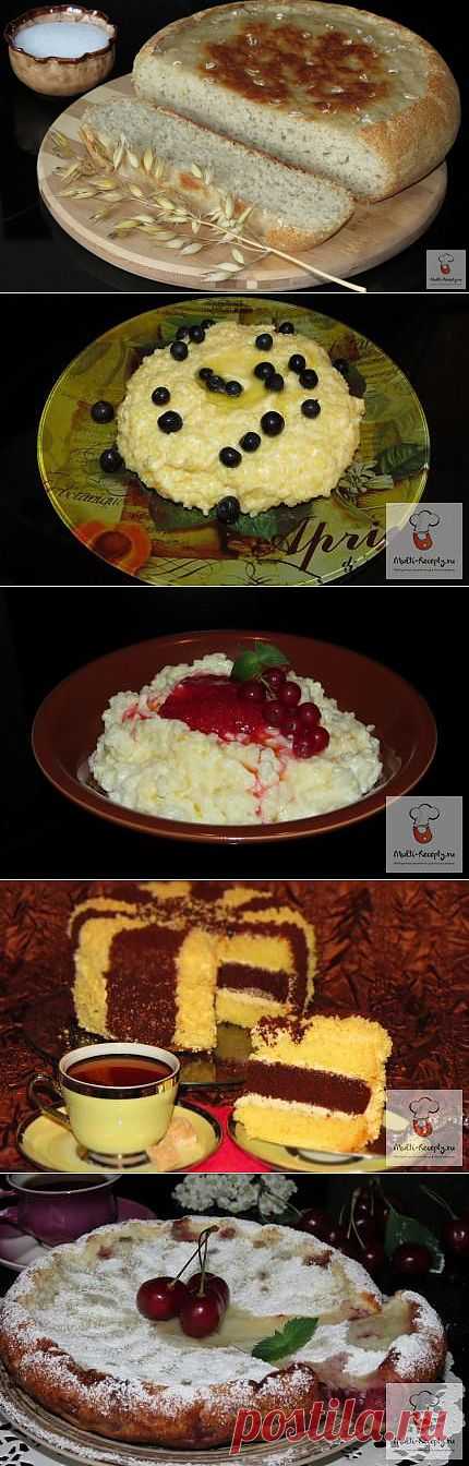 Овсяный хлеб в мультиварке