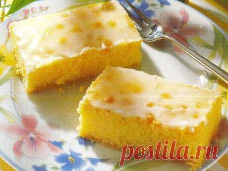Лимонный пирог