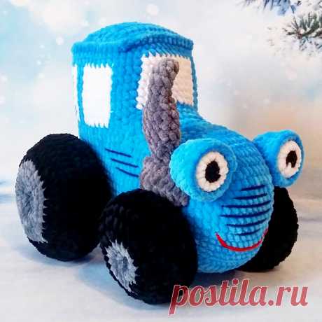 PDF Плюшевый трактор крючком. FREE crochet pattern; Аmigurumi doll patterns. Амигуруми схемы и описания на русском. Вязаные игрушки и поделки своими руками #amimore - Трактор, tractor, trattore, traktor, ciągnik, trator, traktör, traktori, tracteur, traktoru. Amigurumi doll pattern free; amigurumi patterns; amigurumi crochet; amigurumi crochet patterns; amigurumi patterns free; amigurumi today.