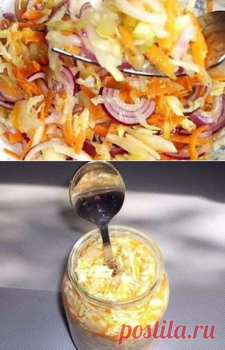 Вкусная капустка за сутки