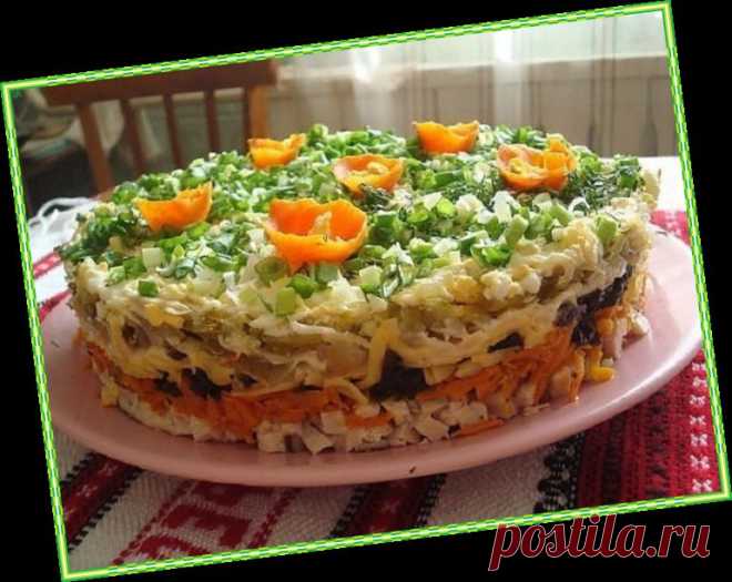 Салаты из курицы - Салаты на любой день - Салатик - Рецепты приготовления салатов