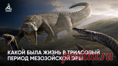 Какой была жизнь в триасовый период мезозойской эры | KOSMO | Дзен