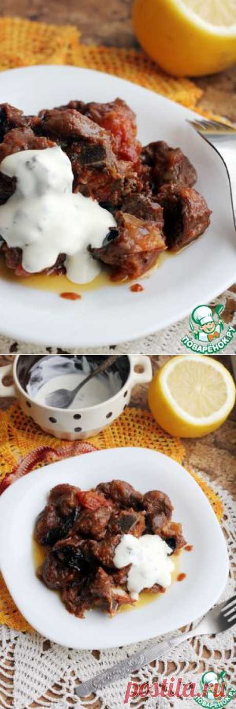 Рагу из баранины с сухофруктами и мятой - кулинарный рецепт