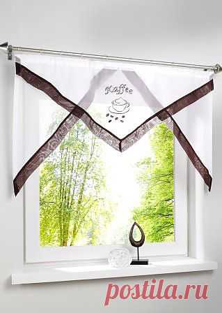 Короткая занавеска, Кулиска белый - bpc living - bonprix.ru