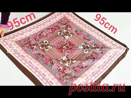 EŞARPLA PRATİK TUNİK DİKİMİ