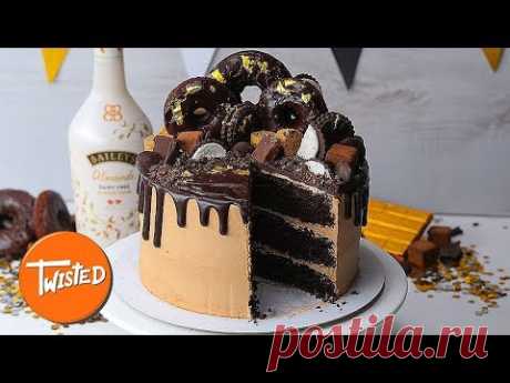 Baileys Vegan Birthday Cake Recipe | Vegan Desserts | Sweet Treats | Twisted